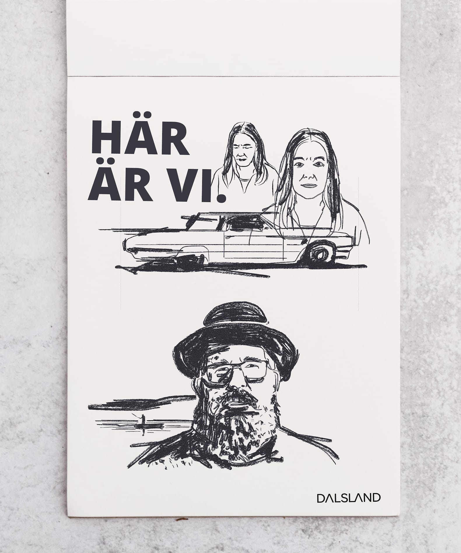 Här är vi